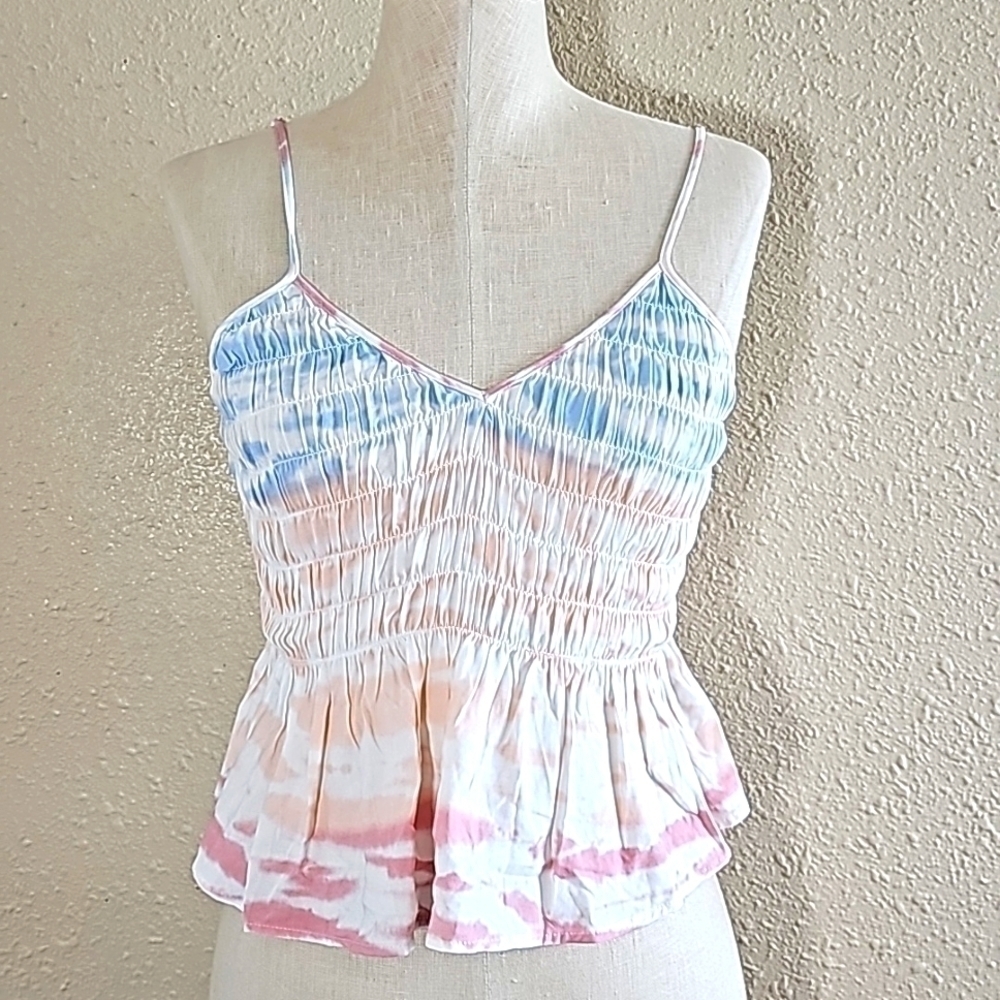 Ocean Drive Tie dye Crop Top
